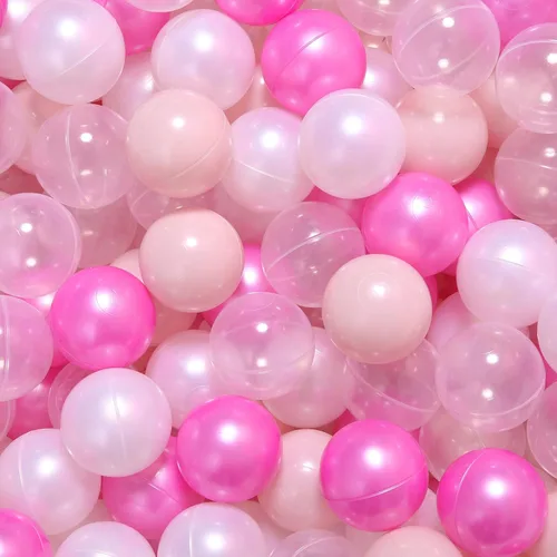 Miniatura 13 de Pelotas coloridas de plástico oceánico de 2.1 pulgadas, a prueba de aplastamiento, bolas de estrés para niños, pelota de piscina, casa