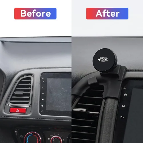 Miniatura 6 de Bwen Soporte de teléfono de coche para Honda HRV fuerte soporte magnético para teléfono H-RV 2016-2022, soporte de teléfono de ajuste personalizado