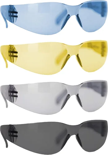 Miniatura 2 de BISON LIFE - Lentes de seguridad con protección envolvente resistente a arañazos, lente de policarbonato resistente a impactos ANSI Z87.1 4