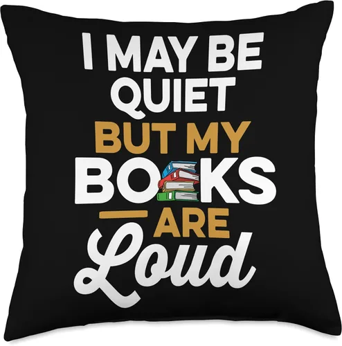 Miniatura 4 de Librarian Bookworm Book Nerd Reading Library Throw Pillow
