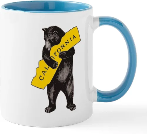 Miniatura 44 de CafePress Taza de café de cerámica de 11 oz (11.0 fl oz) de San Francisco Blanco - Taza San Francisco