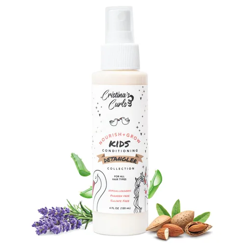 Miniatura 6 de Cristina's Curls Champú para niños: limpieza suave del cuero cabelludo que aumenta la acumulación sin sequedad