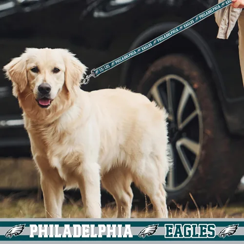 Miniatura 4 de Collar NFL PET Philadelphia Eagles para Perros, Collar de Equipo de Fútbol de Tamaño Extra Grande para Perros y Gatos. Un Collar para Gatos y Perros