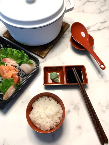 Miniatura 8 de JapanBargain Juego de 10 cuencos de sopa de miso japonés con tapas, pequeños cuencos tradicionales lacados, tamaño japonés auténtico, fabricado