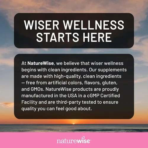 Miniatura 10 de NatureWise Vitamina para el cabello, piel y uñas, biotina 5000mcg con ácido hialurónico, colágeno para mujeres con complejo C, B, D3, A, E, hierro