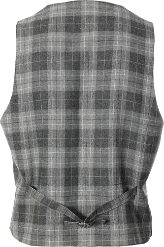 Miniatura 60 de Gioberti Chaleco de tweed formal de 6 botones para hombres