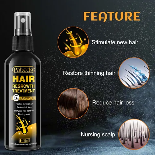 Miniatura 7 de NATURE ZIRAN Suero para el crecimiento del cabello, 5% de minoxidil para hombres y mujeres, espuma sin perfume para el crecimiento del cabello