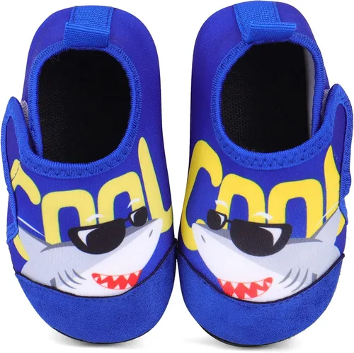 Miniatura 4 de KAKU NANU Zapatos de agua para niños y niñas, bonitos zapatos de natación de dibujos animados, calcetines de agua ligeros de secado rápido