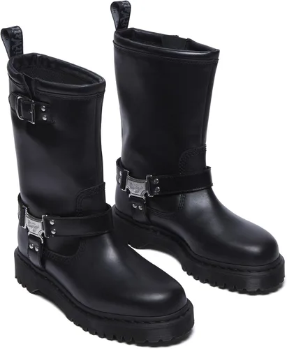 Miniatura 3 de Dr. Martens Botas de motocicleta unisex para adultos Anistone Hi