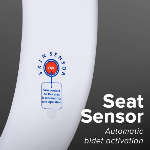 Miniatura 11 de SmartBidet SB-2000 Asiento de bidé eléctrico - Asiento para inodoro climatizado con secador de aire caliente y funciones de lavado con control