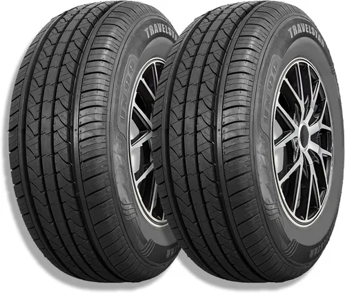 Juego de 2 (dos) Travelstar UN99 All Season 175/70R13 82T Neumático radial para automóvil de pasajeros 175/70/13 para todas las estaciones, incluye