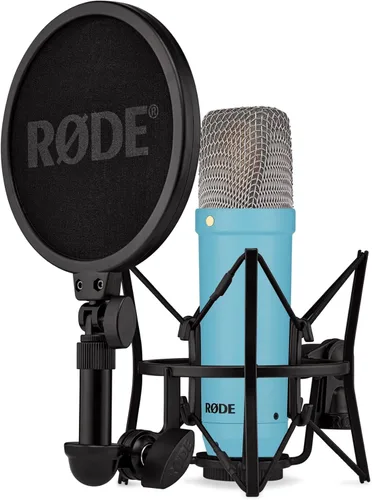 Miniatura 12 de RØDE NT1 Signature Series Micrófono condensador de gran diafragma con soporte de choque, filtro pop y cable XLR para producción de música, grabación