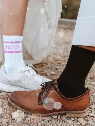 Miniatura 9 de Regalos de dama de honor para mujeres, regalos de boda, propuesta, regalos de despedida de soltera, decoraciones de calcetines de novia..