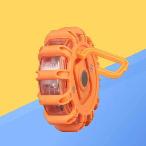 Miniatura 7 de OSALADI A prueba de golpes impermeable LED luces de carretera intermitente luz de advertencia en carretera luz de seguridad disco de emergencia