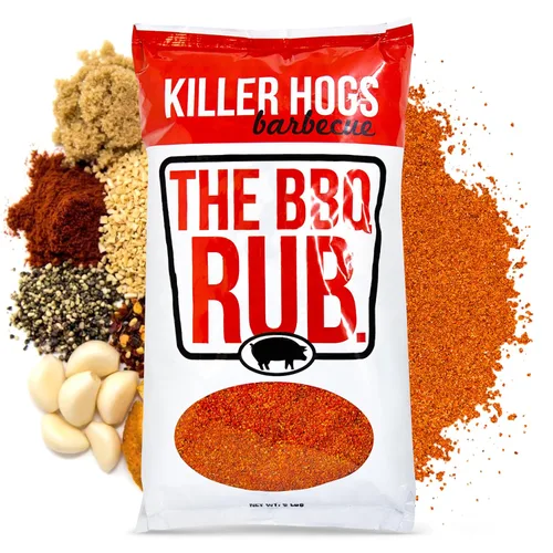 Killer Hogs The BBQ Rub | Championship Grill Condimento para carne de res, bistec, hamburguesas, cerdo y pollo | 5 libras
