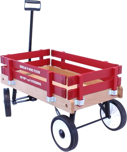 Miniatura 2 de AmishToyBox Berlin P-Wee Wagon - Modelo F257 - Amish fabricado en Ohio, Estados Unidos (azul)