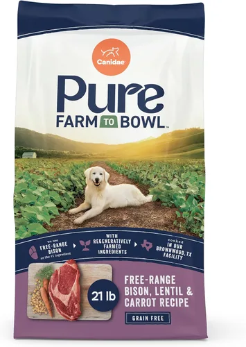 Miniatura 15 de Canidae Pure Farm to Bowl - Alimento seco para perros con cordero criado en pastos y batata, sin granos, 4 libras