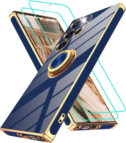 Miniatura 61 de Gritup Funda para Samsung Galaxy A14 5G: Funda Samsung A14 con 2 Protectores de Pantalla, Soporte de Anillo con Rotación 360°, Soporte Magnético