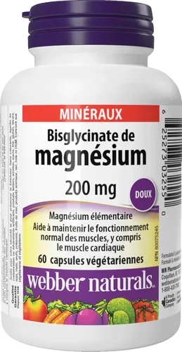 Miniatura 2 de Bisglicinato de Magnesio 200 mg Cápsulas