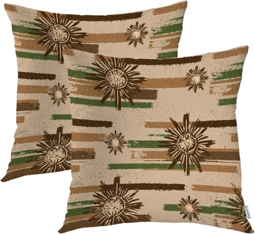 Miniatura 14 de Batmerry Black Cat Green Leaves Throw Pillow Covers, Cat Among Foliage Decorative Pillow Covers Digital Printing Blended Fabric for Couch Sofa Bed