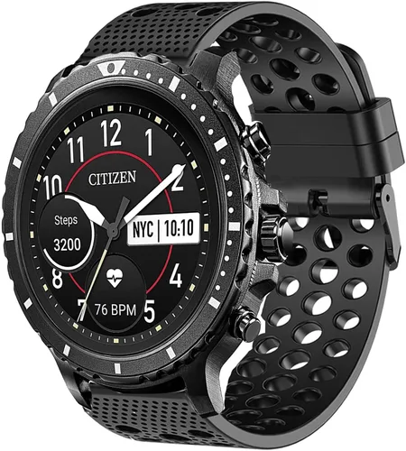 Miniatura 8 de Lamshaw Compatible con correas Citizen CZ, pulseras de repuesto de silicona con hebilla de metal, compatible con reloj inteligente Citizen CZ