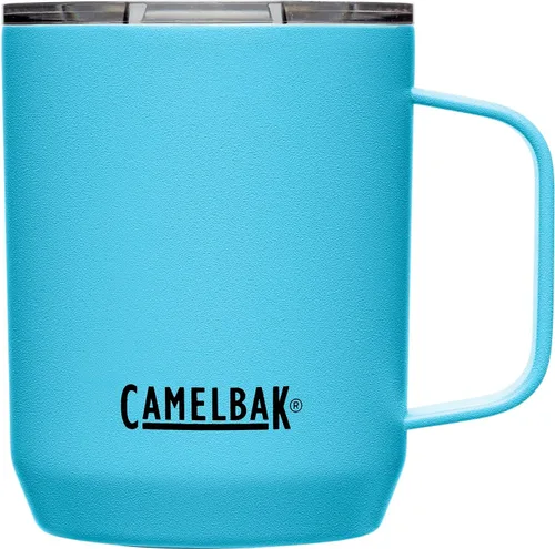 Miniatura 15 de CamelBak Horizon - Taza de campamento de 12 onzas, acero inoxidable aislado, tapa de tres modos, color negro