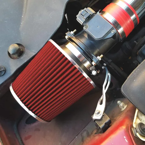 Miniatura 3 de Mortar Filtro de aire para automóviles del mercado de repuestos - Universal de clase entusiasta del automóvil, admisión de aire frío que traga más