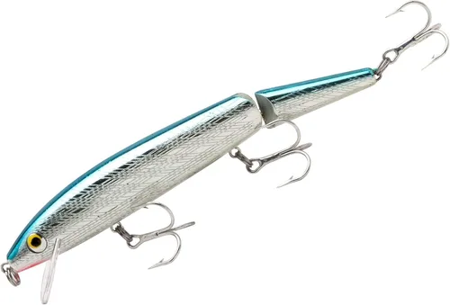 Miniatura 7 de Rebel Lures Señuelo de pesca de pececillo articulado en forma de cangrejo Plateado/Azul
