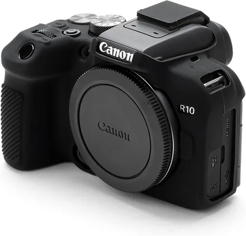 Miniatura 7 de Rieibi EOS R10 - Funda de silicona para cámara digital Canon eos R10 - Funda protectora de silicona para Canon R10 - Negro