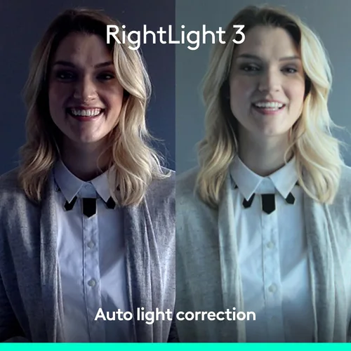 Miniatura 11 de Logitech Brio - Cámara web 4K, para videollamadas, micrófono con cancelación de ruido, corrección de luz HD automática, amplio campo de visión