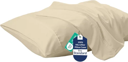 Miniatura 49 de Royale Linens Juego de 2 fundas de almohada Queen – Fundas de almohada de cama – 20 x 30 pulgadas – Fundas de almohada negras – 1800 microfibra
