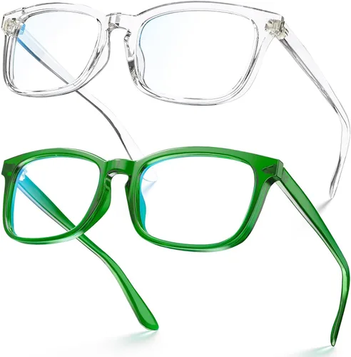 Miniatura 12 de VISOONE - Lentes cuadrados con bloqueo de luz azul y antireflejante para computadora, videojuegos; para mujeres y hombres MONTANA