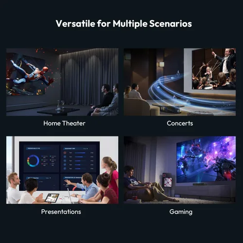Miniatura 7 de NothingProjector - Pantalla ALR para proyector de alcance ultra corto, 85% de rechazo de luz de techo ambiental, 100 pulgadas, 4K/8K UHD, 3D activo