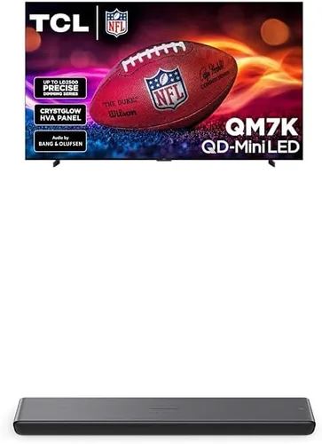 Miniatura 44 de TCL Serie QM7K de 55 Pulgadas Mini LED QLED 4K HDR 55QM7K, Modelo 2025 Pantalla Anti Reflejante de 120HZ-144HZ Smart Google TV Dolby Atmos