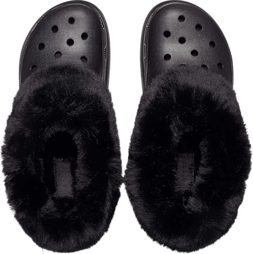 Miniatura 4 de Crocs Zapato clásico unisex con forro Furever Crush para adultos
