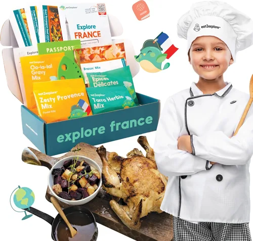 Miniatura 7 de eat2explore Kits de cocina para niños de 15 piezas - Juegos de cocina interactivos y educativos para niños reales para edades de 5 años en adelante