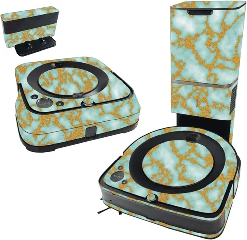 Miniatura 20 de MightySkins Skin compatible con iRobot Roomba s9+ Vacuum & Braava Jet m6 Bundle – Blue Canyon Cubierta de vinilo duradera y única Fácil