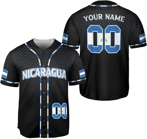Miniatura 12 de Camiseta de béisbol de Nicaragua personalizada, camiseta de béisbol de Nicaragua personalizada para hombres y mujeres, camisas nicaragüenses