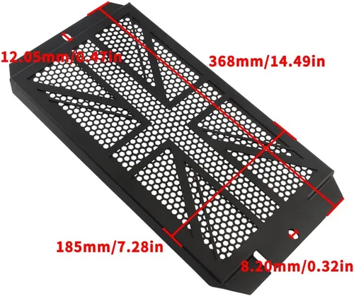 Miniatura 3 de ESPEEDMTC para Triumph THRUXTON 1200/R/RS/TFC 2016-2022 Protector de rejilla de radiador Protector de guardabarros Cubierta de protección Accesorios