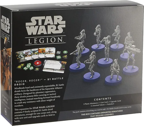 Miniatura 2 de Star Wars: Legion Phase 1 Clone Troopers EXPANSIÓN DE UNIDAD - ¡Marcha hacia la Guerra Galáctica! Juego de estrategia de miniaturas de mesa, a