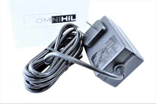 Miniatura 4 de [Listado UL] OMNIHIL Adaptador AC/DC de 8 pies de largo compatible con proyector de línea delgada Insignia Modelo: NS-PR60