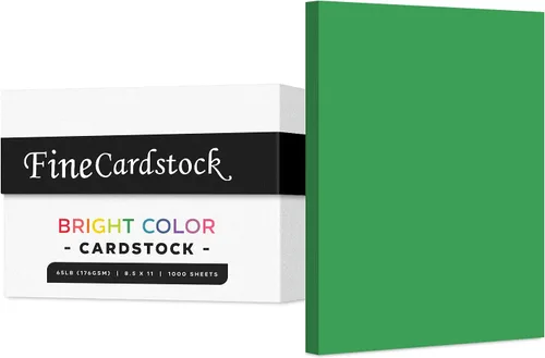Miniatura 26 de Papel de alta calidad para tarjetas de colores, caja de 1000 hojas, cartulina de peso medio de 65 libras, perfecta para suministros escolares, artes