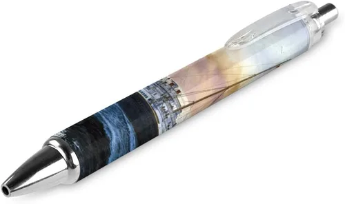 Miniatura 6 de Retro Titanic Famous Old Historic - Bolígrafo retráctil de tinta azul, bolígrafo de trabajo para hombres y mujeres, 4