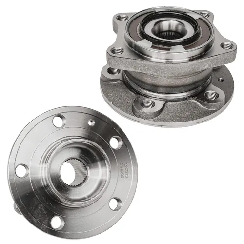 Miniatura 24 de Detroit Axle - Kit de cubo de rodamiento de rueda delantera FWD 2pc para Chevrolet Aveo Aveo5 Spark Pontiac G3 Wave Wave5, reemplazo del cojinete