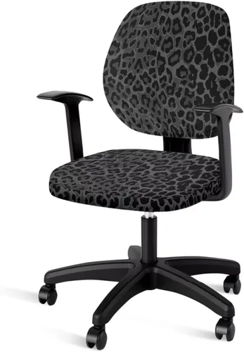 Miniatura 36 de Talayituse - Funda para silla de oficina o computadora con estampado de estrellas de playa, funda de asiento dividida elástica, extraíble y lavable