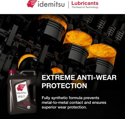 Miniatura 4 de Idemitsu IFG7 0W-16 SP/GF-6B Aceite de motor – 5 cuartos de galón Diseñado con precisión para una máxima eficiencia y protección