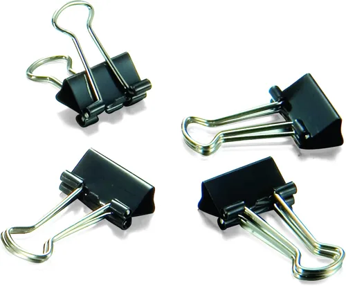 Miniatura 3 de Clips de metal tamaño micro Officemate, negro, 100 por envase (31030)., Negro