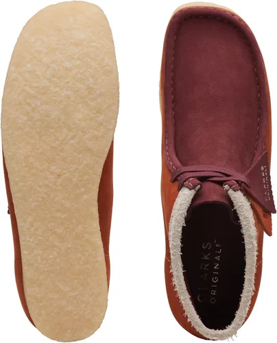Miniatura 7 de Botas Wallabee para hombre (combinación naranja oscuro)