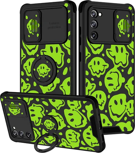 Miniatura 131 de Funda 2 en 1 para Samsung Galaxy Note 10 Plus con diseño de calavera para teléfono con diseño de esqueleto para yoga, fantasma, horror, con cubierta