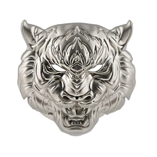 Cubierta de botón de arranque para automóvil, diseño de tigre personalizado, para botón de arranque de motor de automóvil, universal, autoadhesiva,